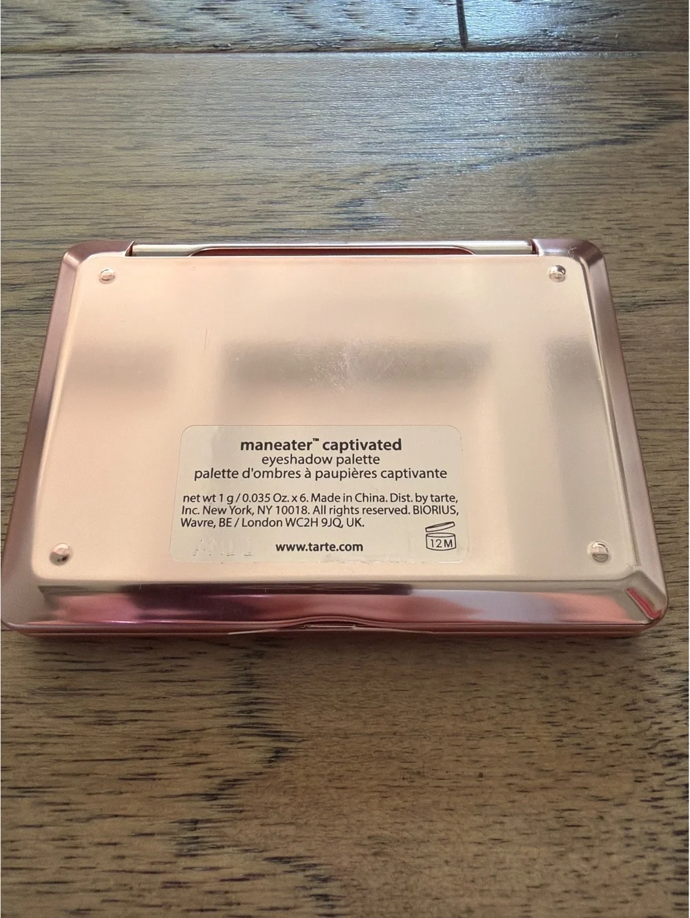 tarte Maneater Captivated Eyeshadow Palette